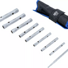 BGS Technic Steckschlüsselsatz SW 6 x 7 - 20 x 22 mm 9-tlg.