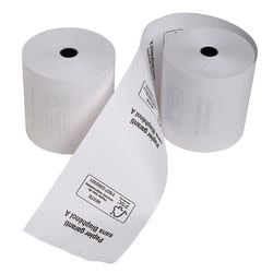 Registrierkassenrolle Exacompta 43817e 8 (B) x 8000 (L) x 1,2 cm 55 g m² weiß 30 Rollen