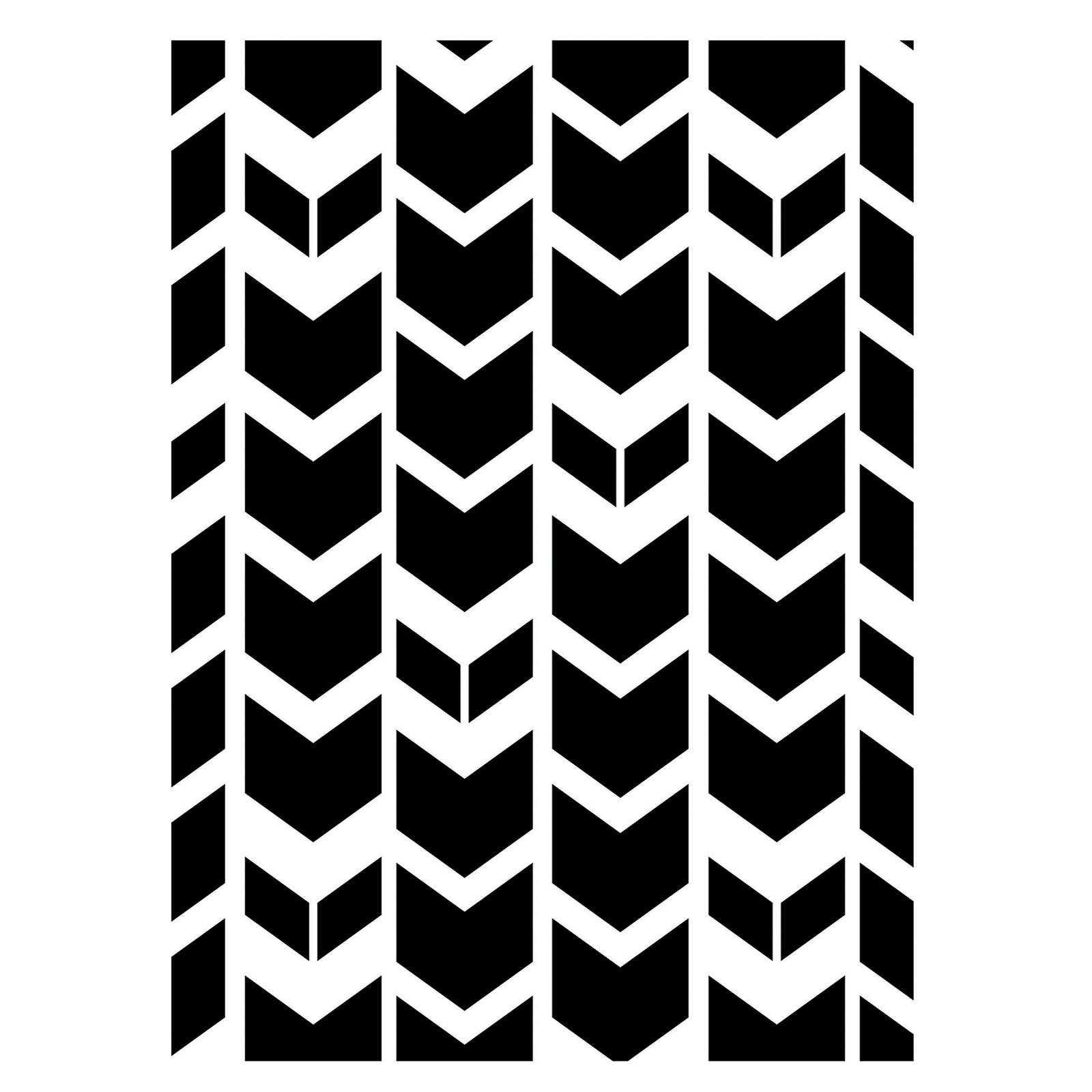 Darice • Prägeschablone Tribal Chevron