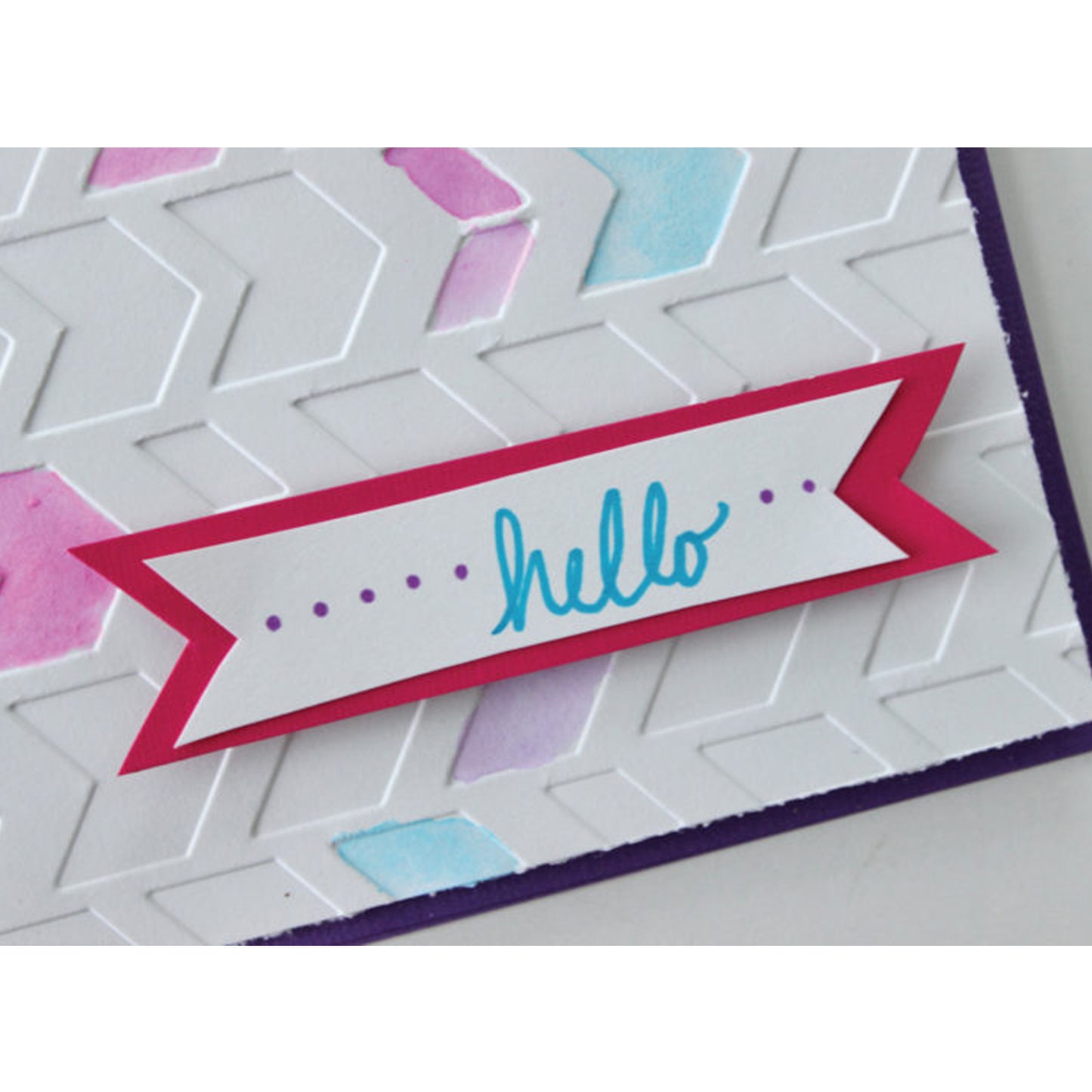Darice • Prägeschablone Tribal Chevron