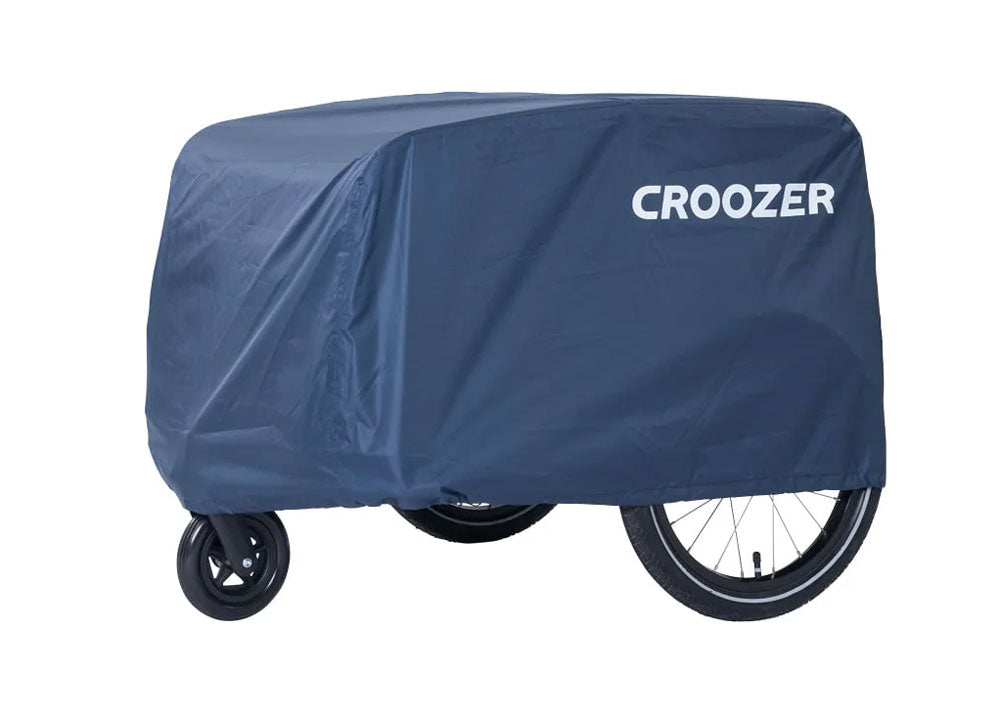 Croozer faltbarer Garagen-Lastenfahrradanhänger dunkelblau