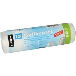 Müllsack Papstar 12088 transparent