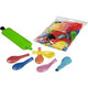 Luftballons und Pumpen, Farbpalette Papstar 19328