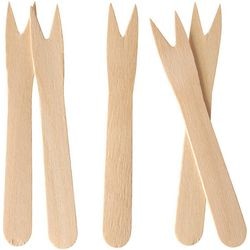 Gabeln Papstarholz 8,5 cm braun