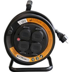 Elektrische Kabeltrommel 25 m, 3 x 1,5 mm Neopren – Relec493760 – Relec493760