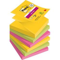 Super klebrige Z-Notes Post-it r330-sscarn-p4+2 gelb, grün, rosa