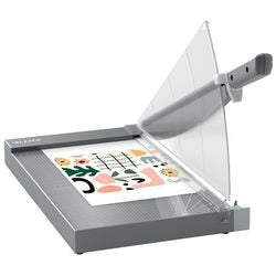 Papierschneidemaschine Leitz graues Büro A4+