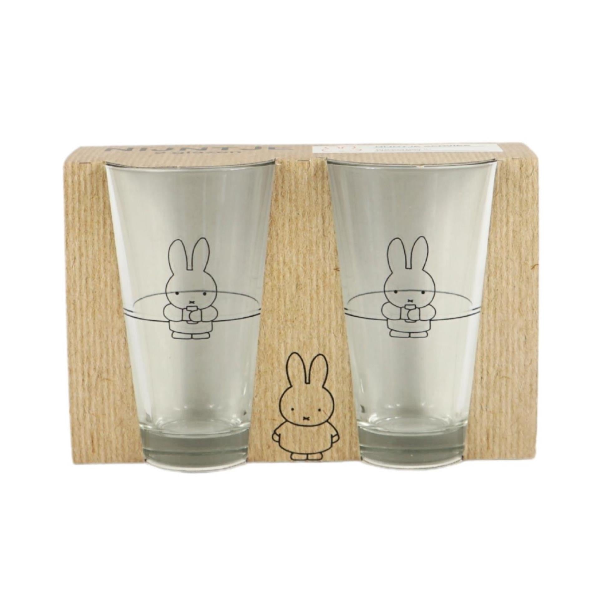 Miffy Longdrinkglas-Set 2-teilig 330ml