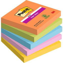 Super-Haftnotizen, Post-it-Boost-Farbsortiment, 90 Blatt