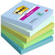 Super Haftnotizen Post-it Oasis Farbsortiment 90 Blatt