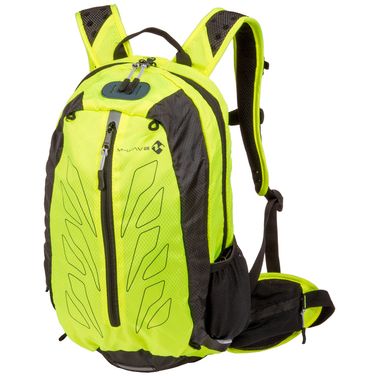 M-Wave Outdoor Rugpack Rough Ride Black Yellow 15 Liter