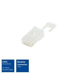 Act UTP Cat6 Modulare Stecker, RJ45, Reißverschlussbeutel