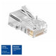 ACT MODULAR CAT5E RJ-45-Stecker (10 Teile), Reißverschlussbeutel