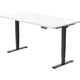 Sitz-Steh-Schreibtisch Euroseats schwarz 800