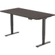Sitz-Steh-Schreibtisch Euroseats schwarz 800