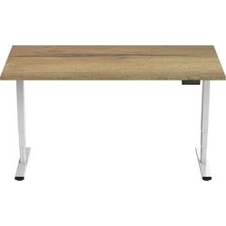 Sitz-Steh-Schreibtisch Euroseats weiß 800
