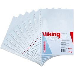 Showtaschen Bürodepot A4 23 Löcher 80 Mikron transparent Packung 50 Stück