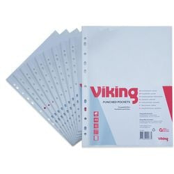 Showtaschen Bürodepot A4 11 Löcher 80 Mikron Packung 50 Stück