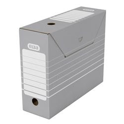Archivbox Elba 100552039 A4 grau 50 Stück