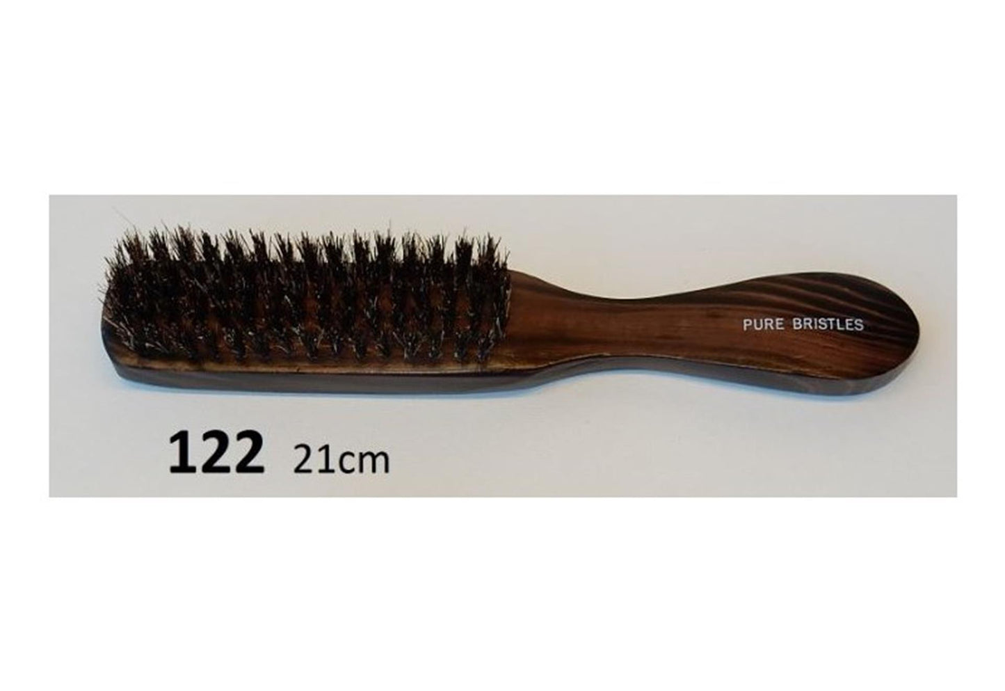 Haarbürste dunkel 21cm 122d im Blister