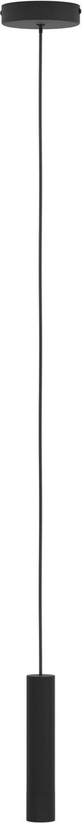 Eglo Almudaina Hängelampe - LED - ø 4 cm - Schwarz - dimmbar - Stahl