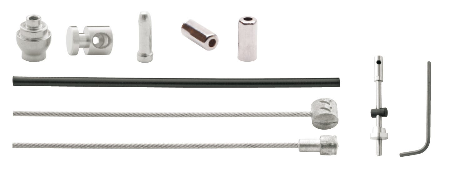 Sturmeyarcher Cordo Kabelsatz Kabelsatz Trommelbremse schwarz 170cm 225cm Sturmey Archer komplett
