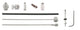 Sturmeyarcher Cordo Kabelsatz Kabelsatz Trommelbremse schwarz 170cm 225cm Sturmey Archer komplett