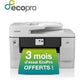Multifunktionsdrucker Brother schwarz 576 mm x 477 mm x 375 mm