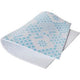 Abtropfmatte blau weiß Spontex decorado