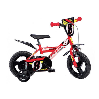 Dino Cross 12 Zoll 21 cm Jungen durchdrehen rot schwarz