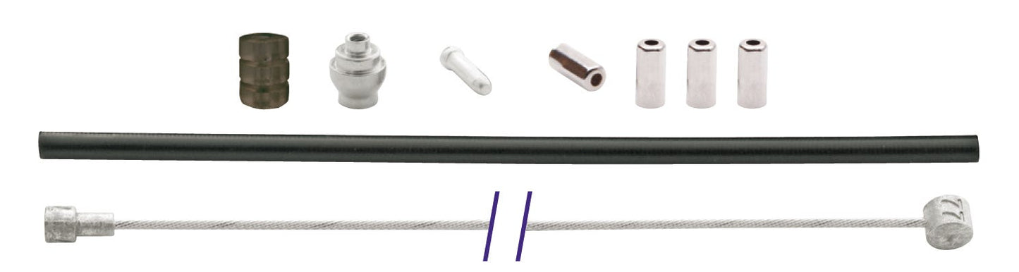 Cordo Kabelsatz Kabelsatz Bremse universal schwarz 170cm 225cm + Teile universal