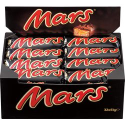 Candy Bar Mars Single 51g Karamell Box 32 Stück