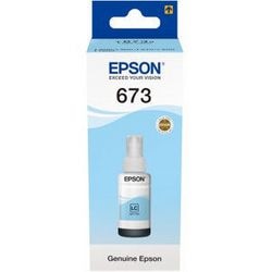 Tinte epson c13t67354a t6735 helles cyan