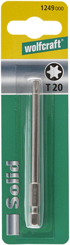 Wolfcraft Schraubbit massiv | tx20 | 89mm | 1 Stück - 1249000 - afbeelding 2