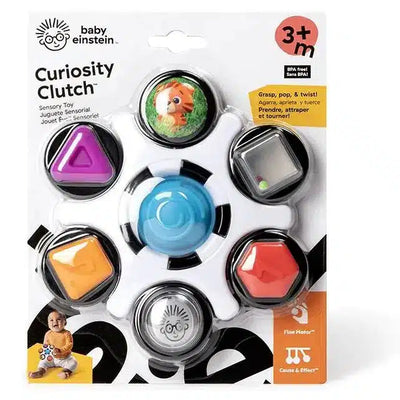 Sinnesspielzeug „Curiosity Clutch“.