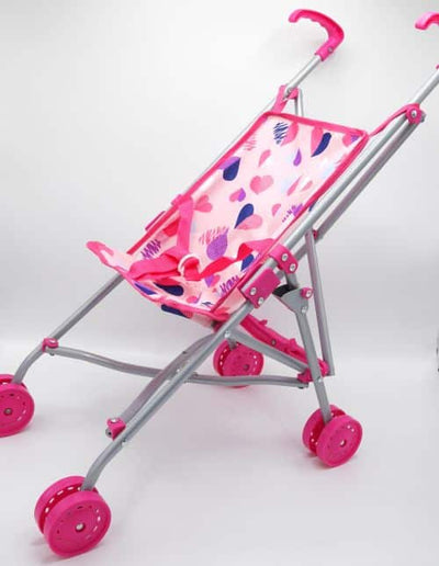 Vedes Dolls Buggy mit Herzen falten