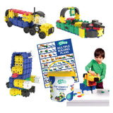 CLICS Building Blocks Gebäude Set 10in1 - afbeelding 2
