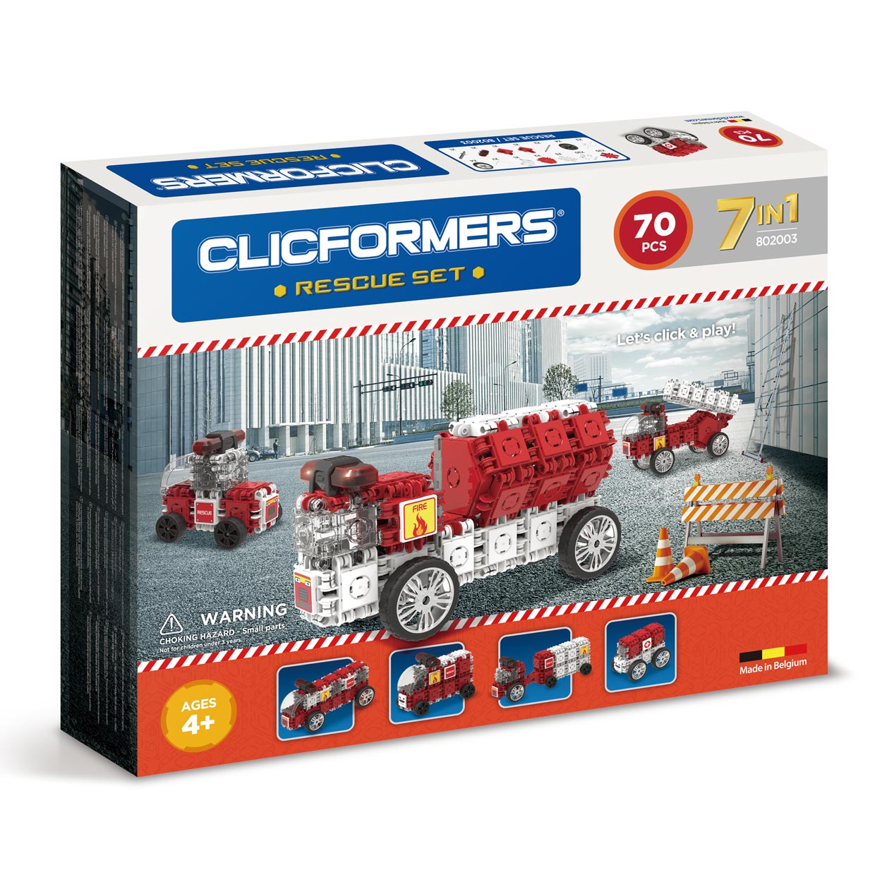Clicformers - Feuerbrigade -Set