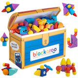 Blockaroo Magnetic Foam Blocks Treasury Box, 100dlg. - afbeelding 1
