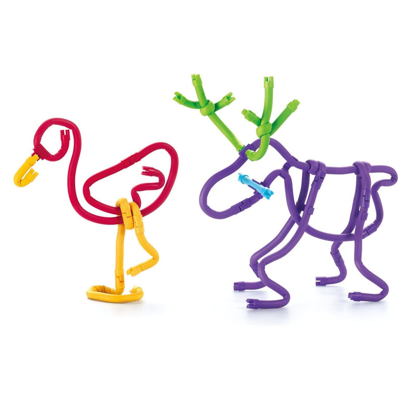Spaghettez 3D Art Flexible Gebäudestangen, 70dlg.