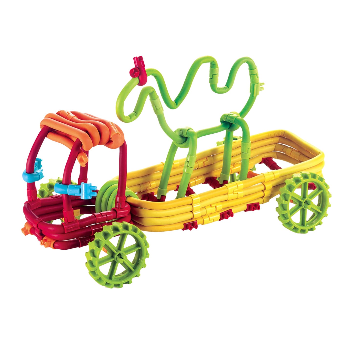 Spaghettez 3D Art Flexible Gebäudestangen Aufbewahrungsbox, 200dlg.