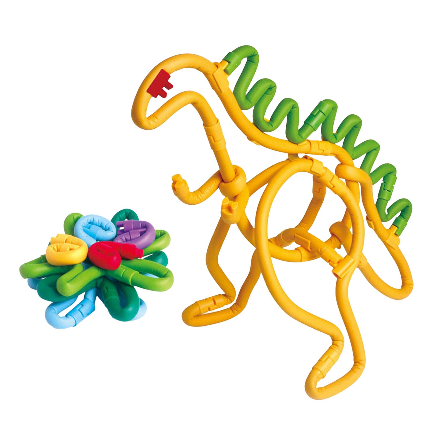 Spaghettez 3D Art Flexible Gebäudestangen Aufbewahrungsbox, 200dlg.