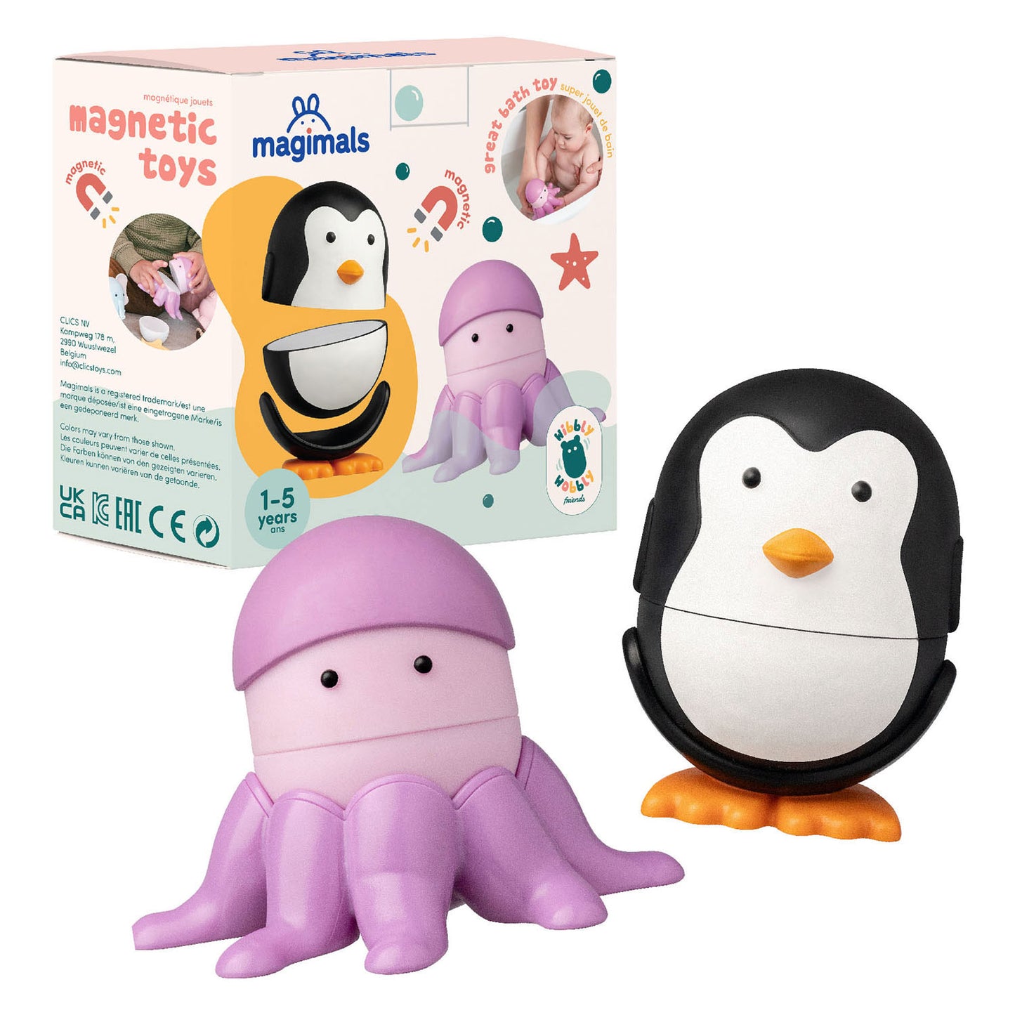CLICS Magimals Wiblibles magnetisches Spielzeug