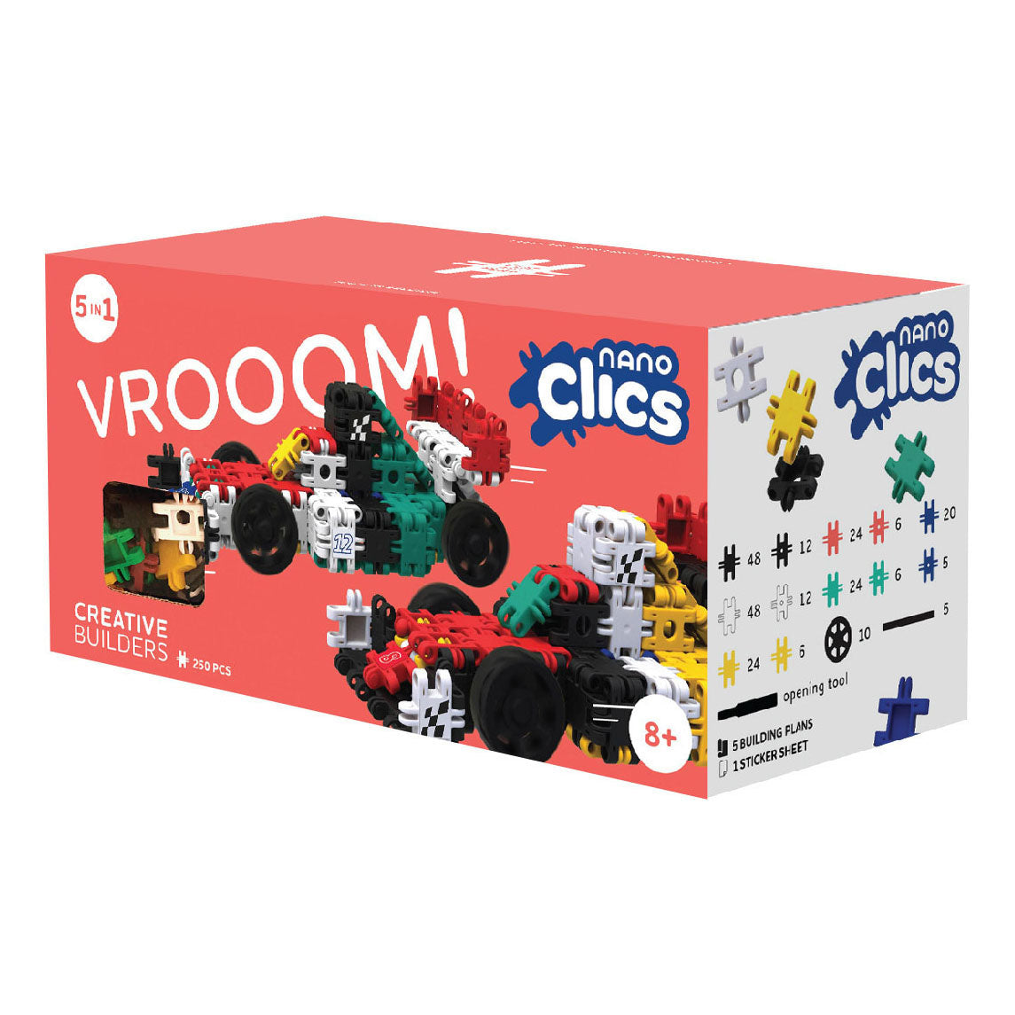 CLICS Nano Builders, 250dlg.
