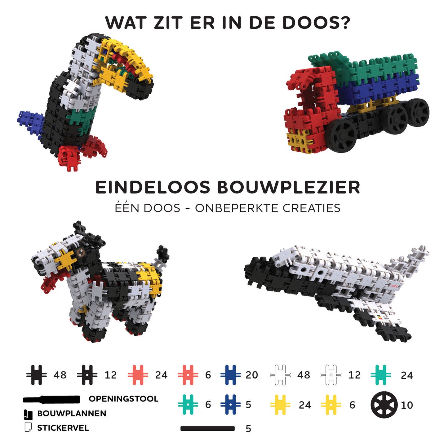 CLICS Nano Builders, 250dlg.