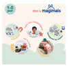Clics Magimals Wheely Safari Box – 6 Stk.