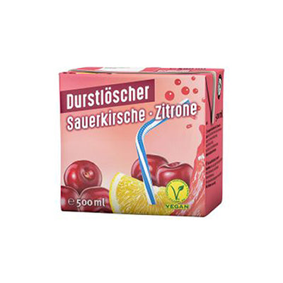 Durstlöscher Sauerkirsche Zitrone (12x 50cl)