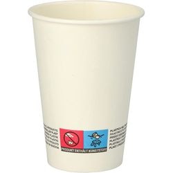 Einwegbecher Papstar 180 ml weiß 100 Stück