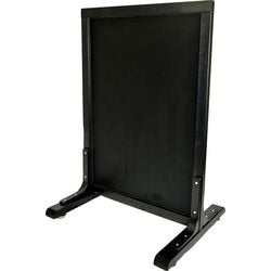 Straßenschild schwarz PSCB-120-BLK deflecto