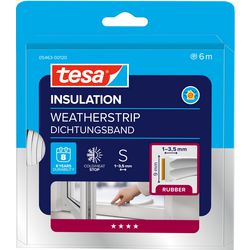 Tesa Tour-Gurt E Profil 6m x 1,0-3,5 mm Weiß
